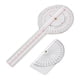 thumbnail image 4 of 5Pcs Finger Small Joint Goniometer Clear Scale Transparent PVC Finger Goniometer Kit for Knees Elbows Joint, 4 of 5