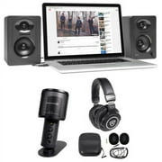 Beyerdynamic FOX USB Podcast Podcasting Microphone Mic+Stand+Headphones+Monitors