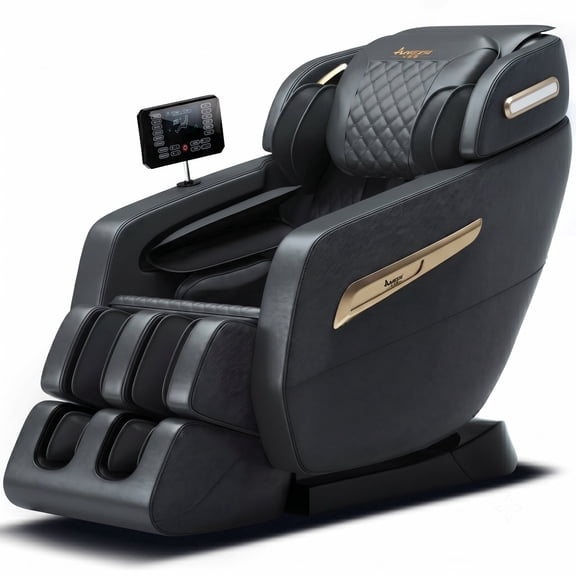 IKENHOTPRO AI 4D Massage Chair Zero Gravity 58in SL Track Heat Bluetooth