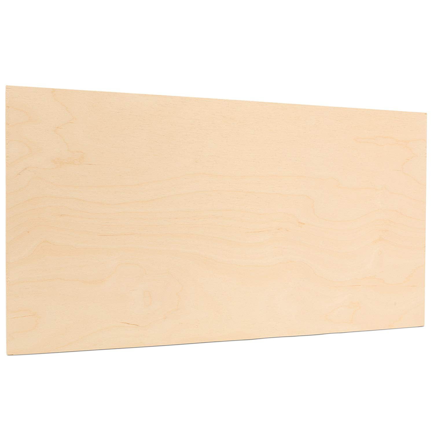 3mm 1/8 x 12 x 20 Inch Premium Baltic Birch Plywood B/BB Grade Pack of 20 Flat Sheets by Woodpeckers