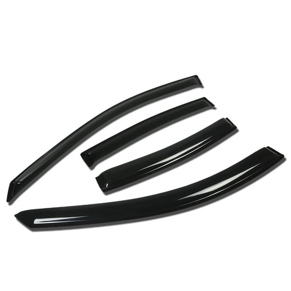 DNA Motoring For 04-08 Pontiac Grand Prix Smoked Tint Side Window Visor Shade Wind Rain Deflector