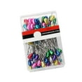 thumbnail image 3 of 100x Head Straight Pins Sewing Pins for Fabric Corsage Rod Pins Straight Quilting Pins 2.13inch Long for DIY Jewelry Making Craft Accessory color, 3 of 8