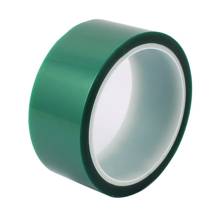 40mm Width 33M Length Green PET Adhesive Tape High Temp Heat Resistant (Best Temp To Solder Electronics)