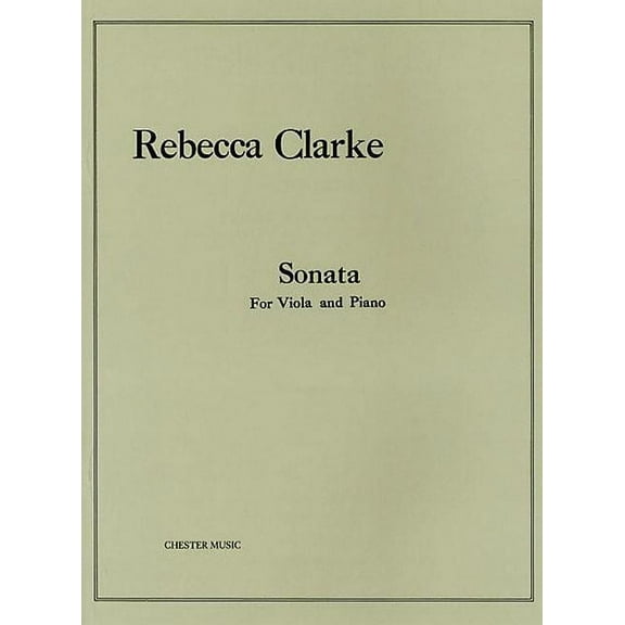 Sonata: For Viola and Piano, (Paperback)