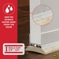 thumbnail image 4 of M-D Building Products 43336 36 in. White Vinyl CINCH® U-Shape Slide-On Under Door Seal, 4 of 8