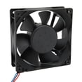 thumbnail image 2 of Ventilador de CPU de 120 mm, 24 V, 0,75 A, 1300 RPM, silencioso, conector de 3 pines, fácil instalación, para chasis de ordenador., 2 of 14