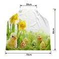 thumbnail image 2 of PKQWTM Yellow Easter Chick And Easter Eggs In A Field Nursing Cover Baby Breastfeeding Infant Feeding Cover Baby Car Seat Cover, 2 of 2