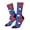 2 Black-2, variant on Nautical Animals Print Adult Socks for Men & Women,Calf Socks, Ankle Socks,Boots Socks,Breathable Casual Sock,Unisex Crew Socks