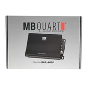 MB Quart Marine Powersports Nautic 400 Watt Class D Amplifier, Black