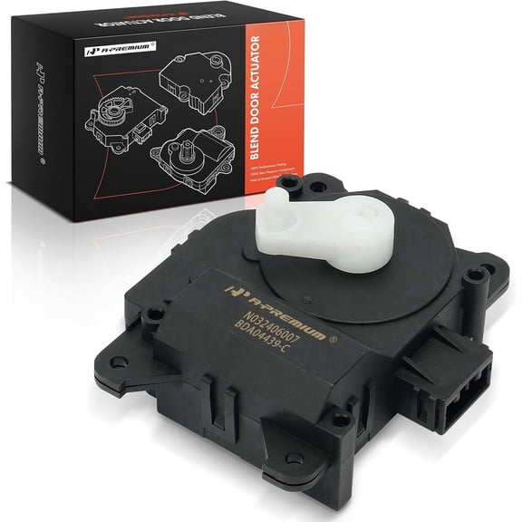 A-Premium HVAC Heater Blend Door Actuator Compatible with Honda CR-V 2002-2006, Civic 2001-2005, Element 2003-2011, Main, Recirculation