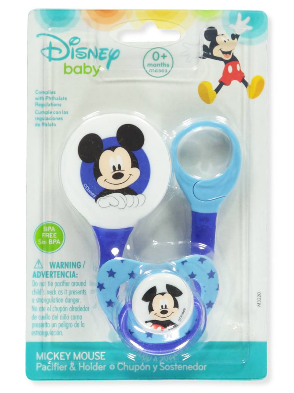 New Disney Baby Mouse Pacifier Holder 