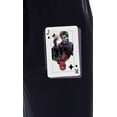 thumbnail image 3 of DC Comics Men's The Joker Red Hood Playing Card Sleep Jogger Pajama Pants, 3 of 5