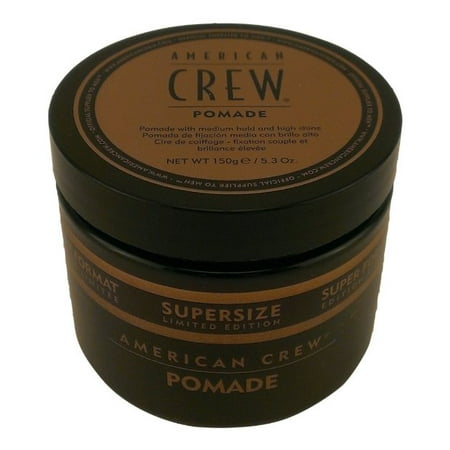 American Crew Pomade, Hold And Shine For Men - Limited Edition Supersize 5.3 (Best Water Based Pomade For Men)