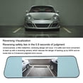 thumbnail image 3 of Front Rear Dash Camera, Touch Screen Mirror Dash Cam Night Vision  For Cars, 3 of 8