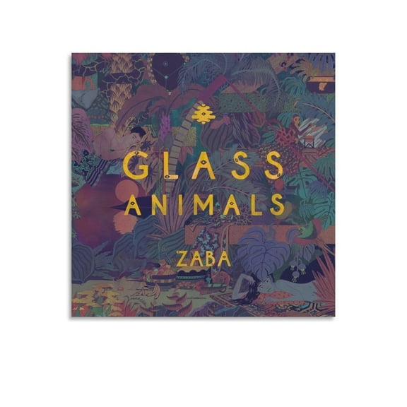 Glass Animals ZABA (Deluxe) 5 Canvas Poster Bedroom Decoration Landscape Office Valentine's Birthday Gift