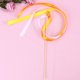 thumbnail image 2 of EeaseMX 20Pcs Ribbon Sticks Fairy Sticks Streamers de cinta Varitas con Tiny Bell Wedding Party Varitas Favores de fiesta (Amarillo), 2 of 7