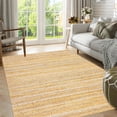 thumbnail image 4 of 5x7 Washable Modern Plaid Rug – Foldable Thin Non-Slip Non-Shedding Easy-Care Carpet for Living Room Bedroom Kitchen Dining Room., 4 of 8