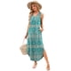 thumbnail image 4 of Vestido de verano SAMPEEL Maxi Sunddress Beach Vacation L, 4 of 6