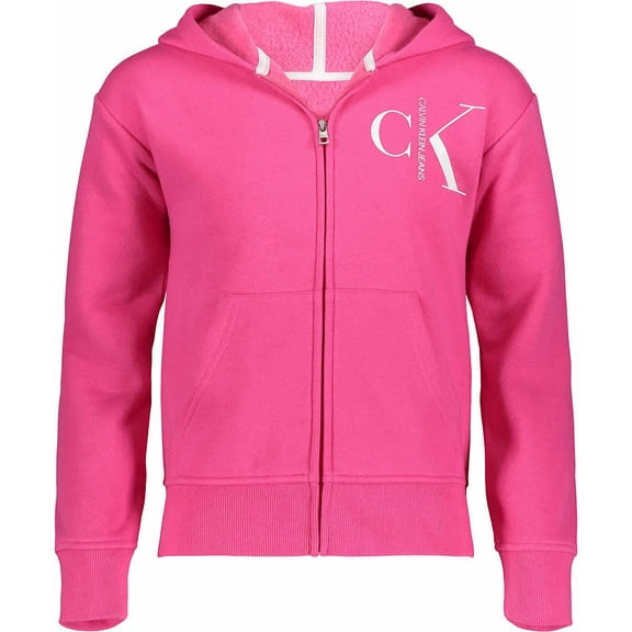 Calvin Klein Youthful Hoodies - Poppy Pink X-Small