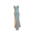 thumbnail image 1 of Vestido con falda de cola de para mujer, vestido de francés para eventos de regalo de cumpleaños S, 1 of 7