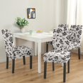 thumbnail image 2 of Rustic Butterfly Bloom Botanical Dining Chair Covers Set of 4 Washable Polyester Stretch Slipcovers Removable Protector for Farmhouse Kitchen, 2 of 7