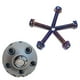 thumbnail image 2 of 5 tornillos de rueda M8 para Vespa, accesorios de alto rendimiento. Azul, 2 of 8
