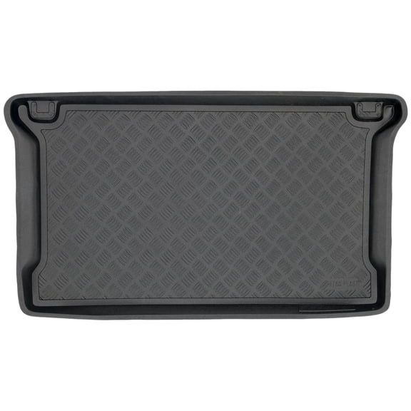 Trunk Mat Rezaw-Plast Custom Fit for BMW i3 i3s 2014 2015 2016 2017 2018 2019 2020 2021 – Black PE Rubber Cargo Tray with Raised Edges and Odorless Material
