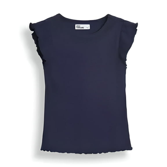 Epic Threads Toddler Girls Short Ruffle Sleeve Solid T-shirt