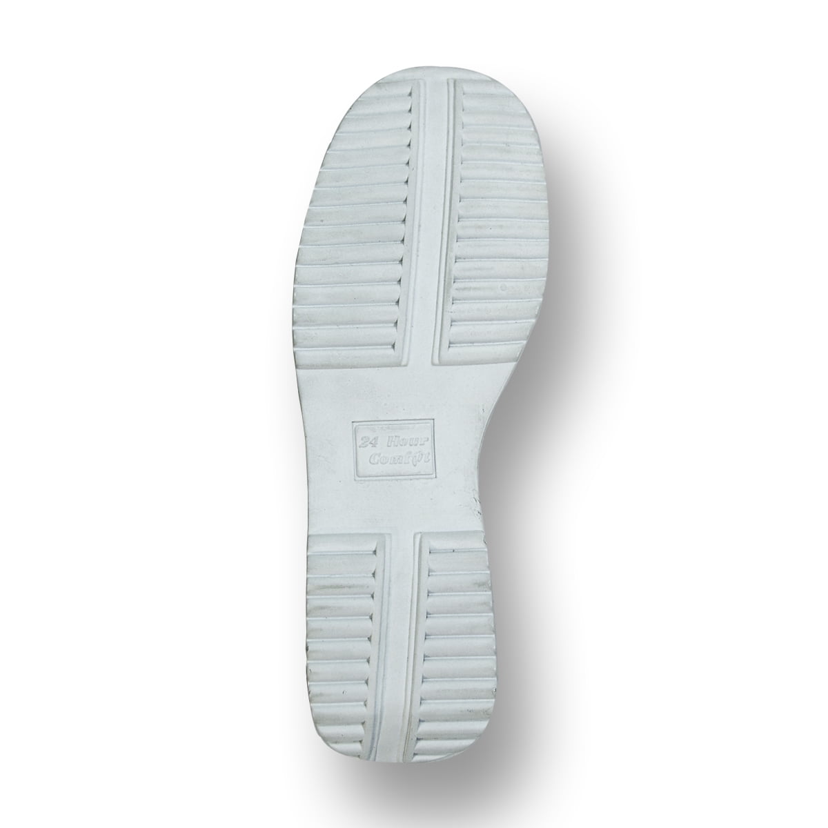 24 HOUR COMFORT Lauren Wide Width Comfort Shoe For Work and Casual Attire WHITE 6