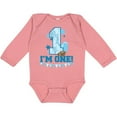 thumbnail image 3 of Inktastic I'm One (football) Boys or Girls Long Sleeve Baby Bodysuit, 3 of 5