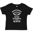 thumbnail image 3 of Inktastic Handpicked for Earth by My Great Grandma in Heaven Boys or Girls Baby T-Shirt, 3 of 5