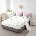 thumbnail image 5 of Castle Fairy Gingerbread Man 7-Piece Twin Bedding Sets for For Kids Children Boys Girls,Merry Christmas Bedding Comforter Set,Happy New Year Breathable Sheet Sets,Super Cozy Room Decor, 5 of 8