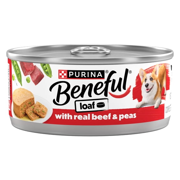 Purina Beneful With Real Beef and Peas Wet Dog Food, 5.5 oz.
