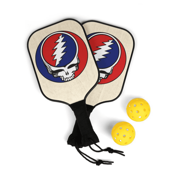 The Grateful Dead 'Steal Your Face' Pickleball Kit