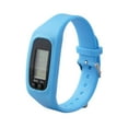 thumbnail image 1 of Silicone Pedometer Watch with LCD Display Step & Calorie Counter for All Ages, No Bluetooth Needed, 1 of 7
