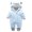 Blue, variant on Generic Baby Clothes Onesies Quick Drying Jumpsuit for Children's Girl Boy Cute Cartoon Bear Ear Coat Footed Hooded Zipper Romper Warm Romper Jacket Outwear Outfits(6-9 Months,Pink)