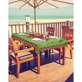 thumbnail image 2 of Outdoor Tablecloth with Umbrella Hole for Patio/Picnic/Party/Camping, Coastal Octopus Christmas Waterproof Table Cloth Rectangle Table Cover Washable, Blue Red Green Plaid Botanical (52"x 70"), 2 of 7