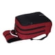 thumbnail image 3 of Mochila antirrobo para ordenador, impermeable, de nailon, con puerto de carga USB Rojo, 3 of 9