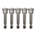 thumbnail image 3 of 2x Pack-5 Tornillo para Carpintería Vástago Hexagonal Cabezal de Broca de Posicionamiento para Licencia de Yeso Brocas Duraderas Resistentes Al , 50m 2 piezas, 3 of 4