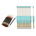 thumbnail image 2 of 20 Pieces Beadable Pens Black Ink Ballpoint Pen DIY Making Gift Writing Supplies gradient blue, 2 of 7