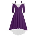 thumbnail image 1 of FcBaudy Robe à Manches Longues Col en V, Robes d'Été pour Femmes, Robes d'Été Mode Mi-Longues Sans Manches Imprimé Vintage de Noël pour Femmes, 1 of 1