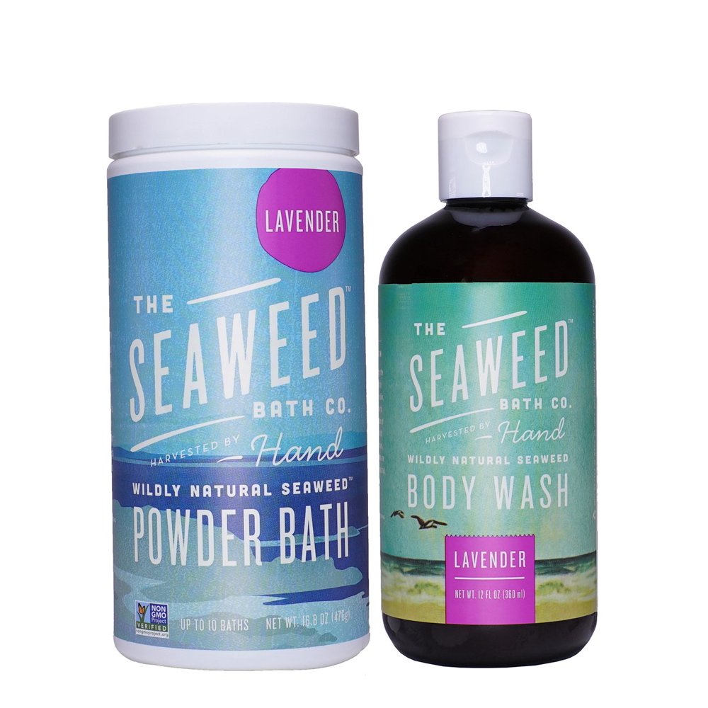 The Seaweed Bath Co Soothing Bath Set, Lavender, 28.8 Oz