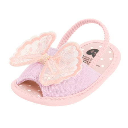 

XINSHIDE Girls Lace Flowers Soft Sole Toddler Shoes Sandals Princess Shoes Fish Mouth Open Toe Sandals Soft Sole Princess Toddler Shoes Sandals Casual Baby Shoes