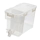 thumbnail image 4 of Hervidor de agua fría con grifo, jarra de jugo transparente, dispensador de bebidas heladas sellado 6L, 4 of 9