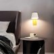 thumbnail image 3 of Aplique de pared LED Nirvana White con base de madera, ajustable, 6 W, luz blanca cálida 2700 K, foco de aluminio e interruptor para dormitorio, cama, cabecero, sala de estar., 3 of 5