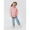 thumbnail image 3 of Rokka&Rolla Toddler Girls' Fleece Lined Full Zip Windbreaker Jacket, 3 of 8