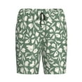 thumbnail image 6 of Daiia Flowers With Leaves Mens Woven Stretch Pajama Short,Short Pajama Pants-Small, 6 of 7