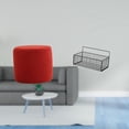 thumbnail image 2 of Escabel,Reposapiés pequeño,taburete otomano,sofá,taburete de té,Cesta de almacenamiento,Cesta organizadora de almacenamiento de cocina colgante de alambre,Organizador de pared para baño, 2 of 8