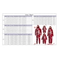 thumbnail image 3 of Mrzhqd Matching Christmas Pajamas For Family Christmas Mens Pajamas Onesie Cute Print Long Sleeve Jumpsuit With Hooded,Red,Size L, 3 of 4