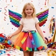 thumbnail image 2 of sususu Toddler Birthday Dress Girls Fairy Tutu Skirt With Removable For Dance Performance Carnival Party Dress&nbsp;Up Clothes for Girls, 2 of 5